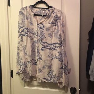 Free People Long Sleeve Top